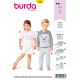 Patron Burda Style 9326 Pyjama pour Enfants de 18 mois à 7 ans