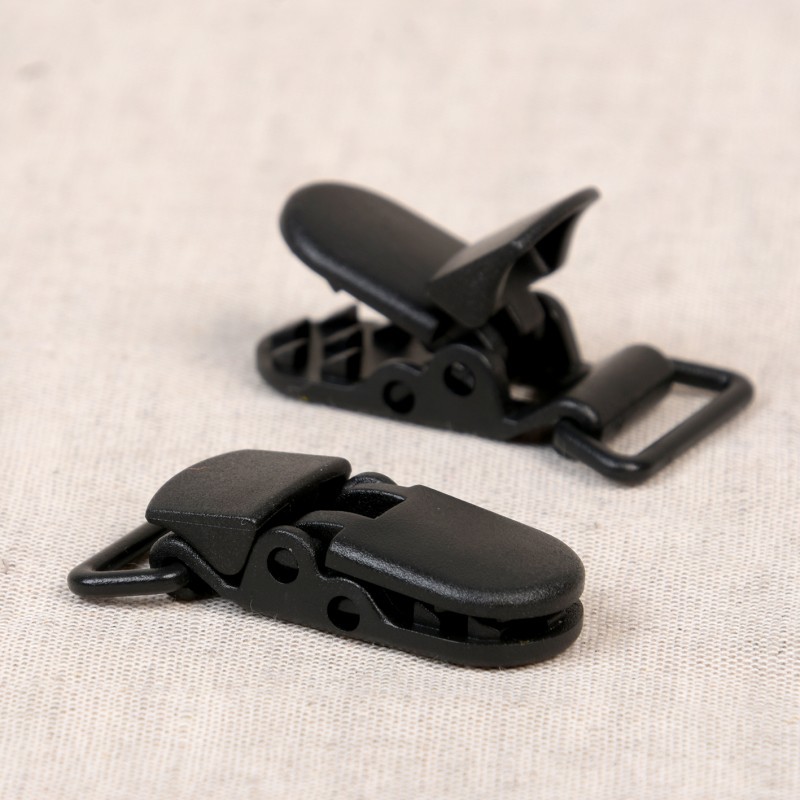 Boucle à Dégagement Rapide 3,5 Cm - Plastique Noir - Pour Sac à Dos, Ceinture, Sangle, Harnais
