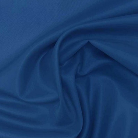 Tissu Doublure Toscane Antistatique Uni Bleu Roi  