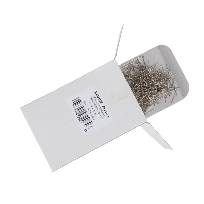 Epingles super fines 30 x 0.5mm (50g) BOHIN réf 44812 Epingles super fines 30 x 0.5mm (50g) BOHIN réf 44812