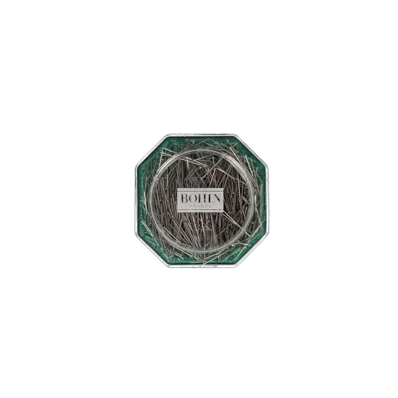 Boite Verte 100g Epingles de Couture N°4 BOHIN