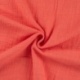 Tissu Double Gaze Effet Lin Corail 