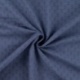 Tissu Voile de Coton Plumetis Bleu