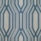 Tissu Jacquard Relief Roky Bleu