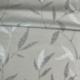 Tissu Jacquard Leafy Gris