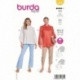 Patron Burda 5839 Blouse 44/54