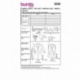 Patron Burda 5840 Manteau et Gilet 46/60
