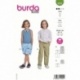 Patron Burda Kids 9224 Pantalon Garcon 98/128