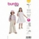 Patron Burda Kids 9225 Veste et Robe Fille 110/140