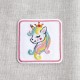 Ecusson animaux mignons - Licorne