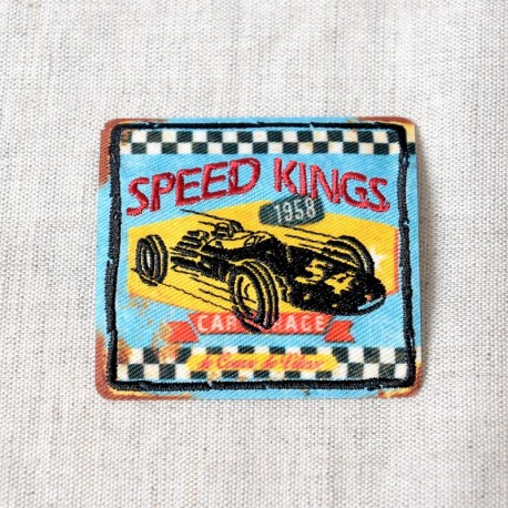 M ecusson sport vintage - Speed kings