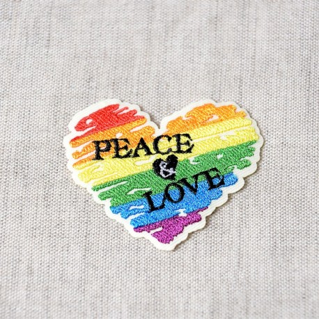 M ecusson love - Peace & love