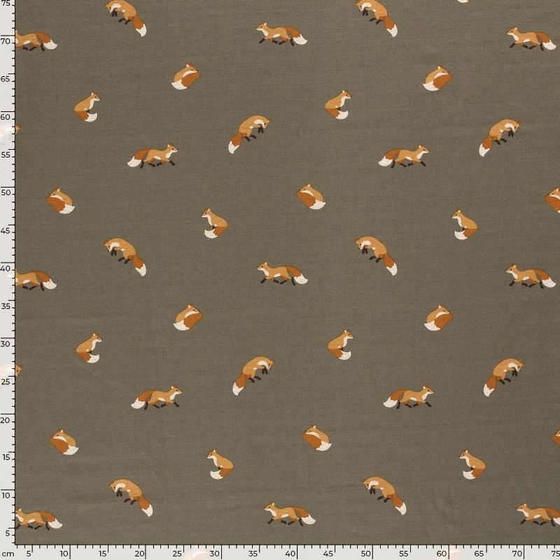 Tissu Polaire Camouflage 200 G/m² - Dimensions 50 X 155 Cm, Recto-verso, Pour Projets Créatifs - Neuf Sous Norme Oeko-Tex