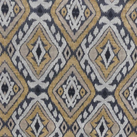 Tissu Jacquard Linosa Gris