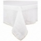 Nappe Venise HAOMY en Lin Blanc 