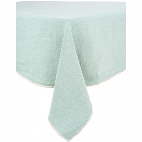 Nappe Venise HAOMY en Lin Celadon 