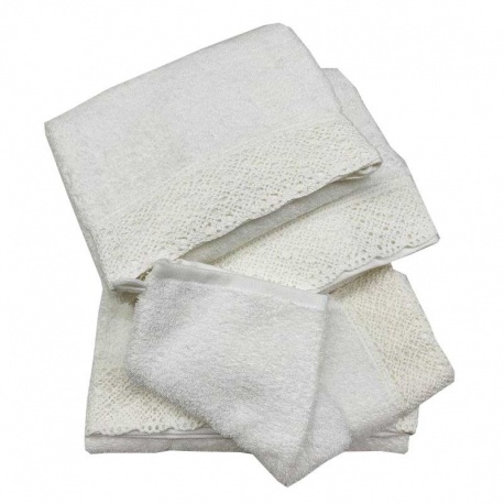 Linge de Toilette Charme Blanc 