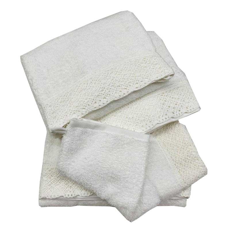 Linge de Toilette Charme Blanc 