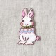 S ecusson theme foret - Lapin