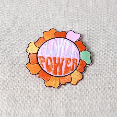 M ecusson seventies - Flower power