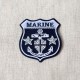 M ecusson blason marine - Bleu