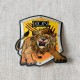 M ecusson blason animaux fantastiques - Lion