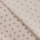 Tissu Popeline Imprimée Soleil Sable