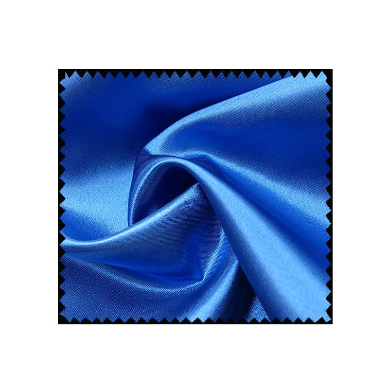 Tissu Satin Uni Royal