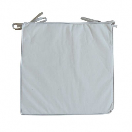 Galette de Chaise Garden Ecru 