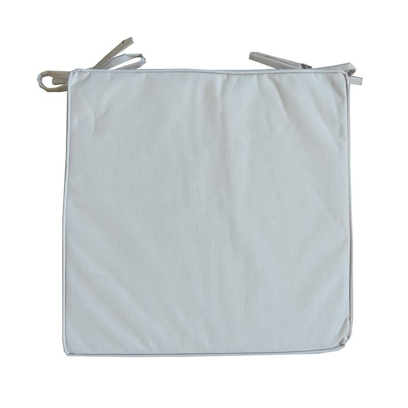 Galette de Chaise Garden Ecru 