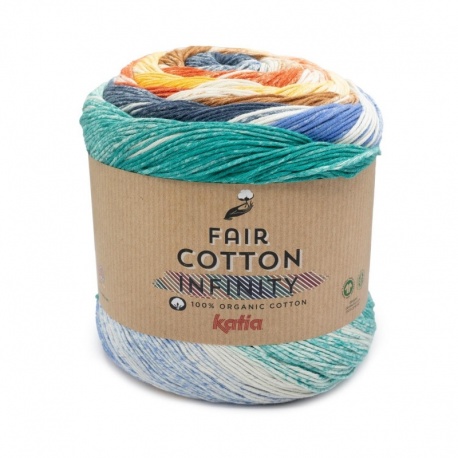 Pelote Katia Fair Cotton Infinity Clair 