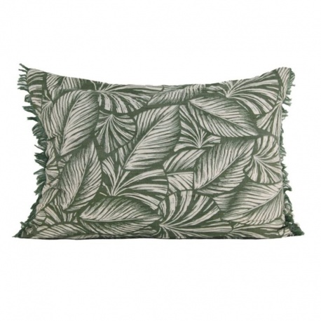 Housse de Coussin Empreinte Double Gaze Imprimé 