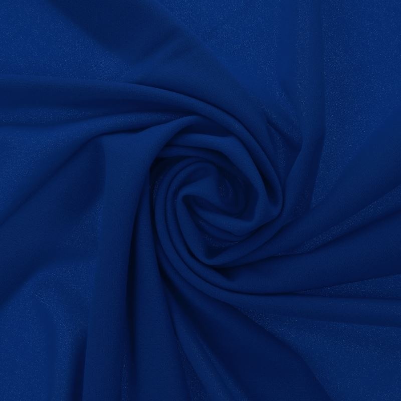 Tissu Scuba Crepe Uni Royal 