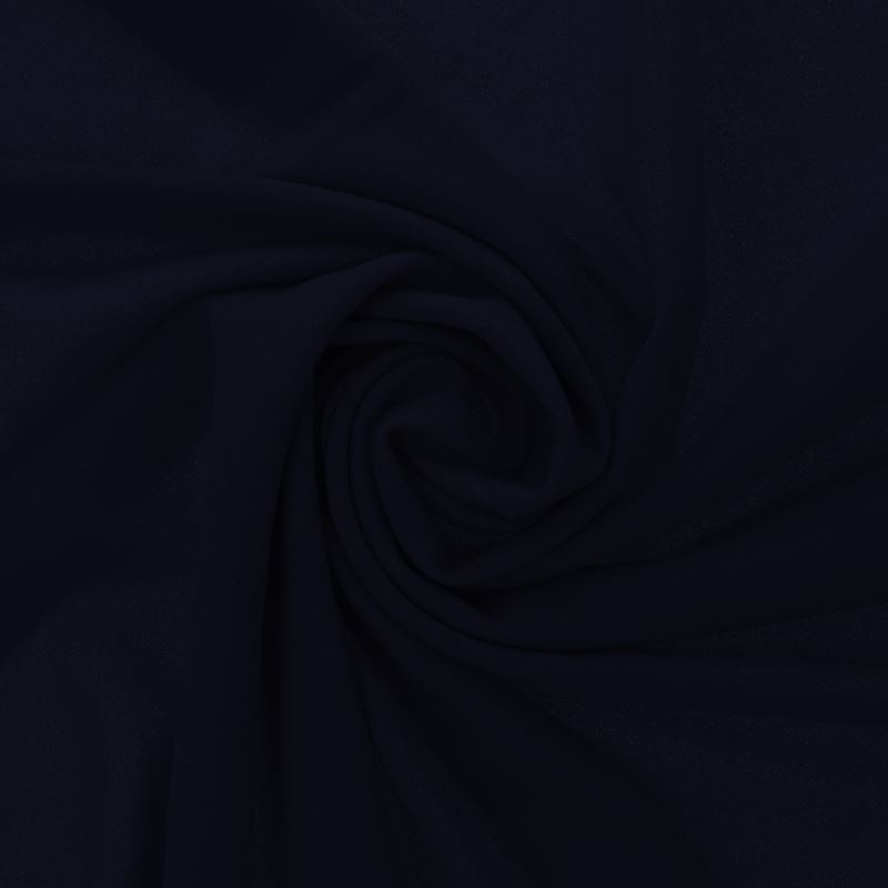 Tissu Scuba Crepe Uni Marine