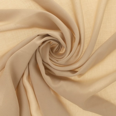 Tissu Viscose Unie Lisette Mastic