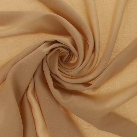 Tissu Viscose Unie Lisette Caramel