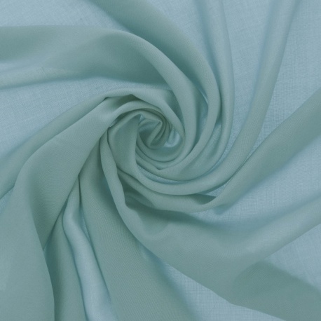 Tissu Viscose Unie Lisette Vert D'eau