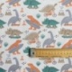 Tissu Coton Imprimé Dinosaures