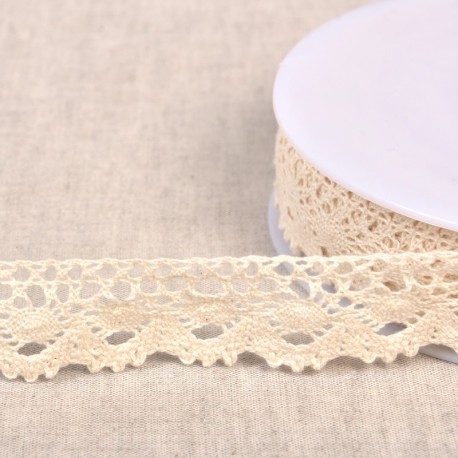 Dentelle coton couronne