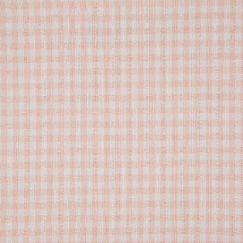 Tissu Moyen Vichy 5 mm Rose Saumon 