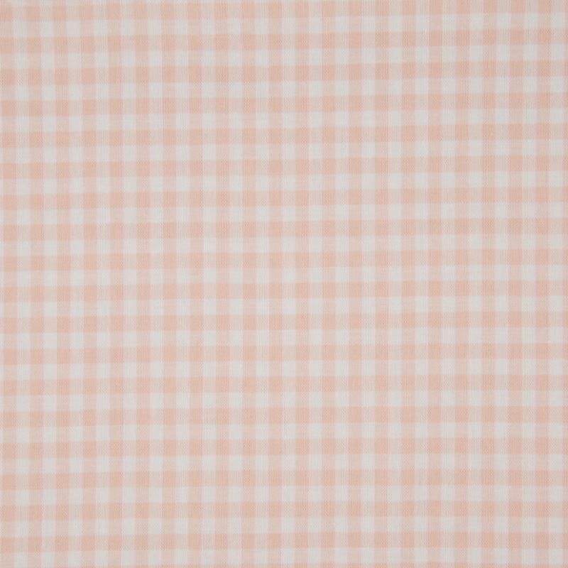 Tissu Moyen Vichy 5 mm Rose Saumon 