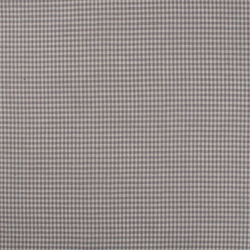 Tissu Petit Vichy 2mm Gris 