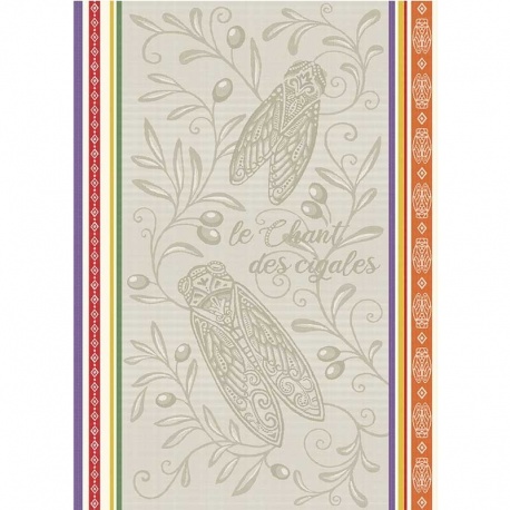 Torchon Jacquard Cigale