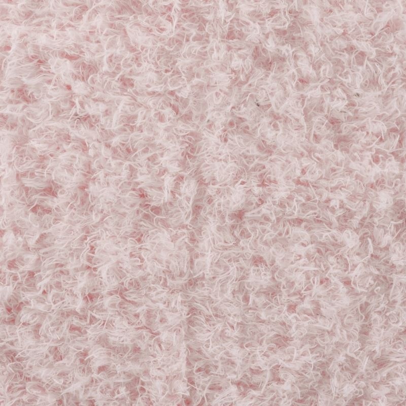 Tissu Mouton Frise Rose