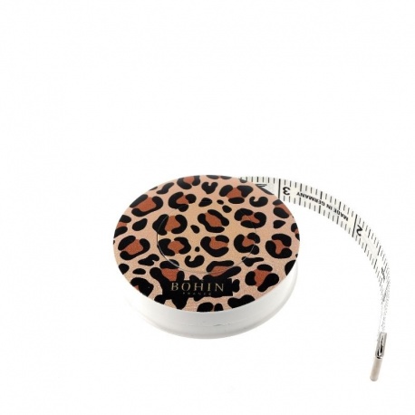 Metre Ruban Fantaisie Animaux - Leopard BOHIN