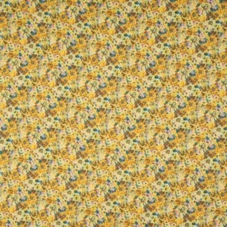 Tissu Miroglio Print Jaune