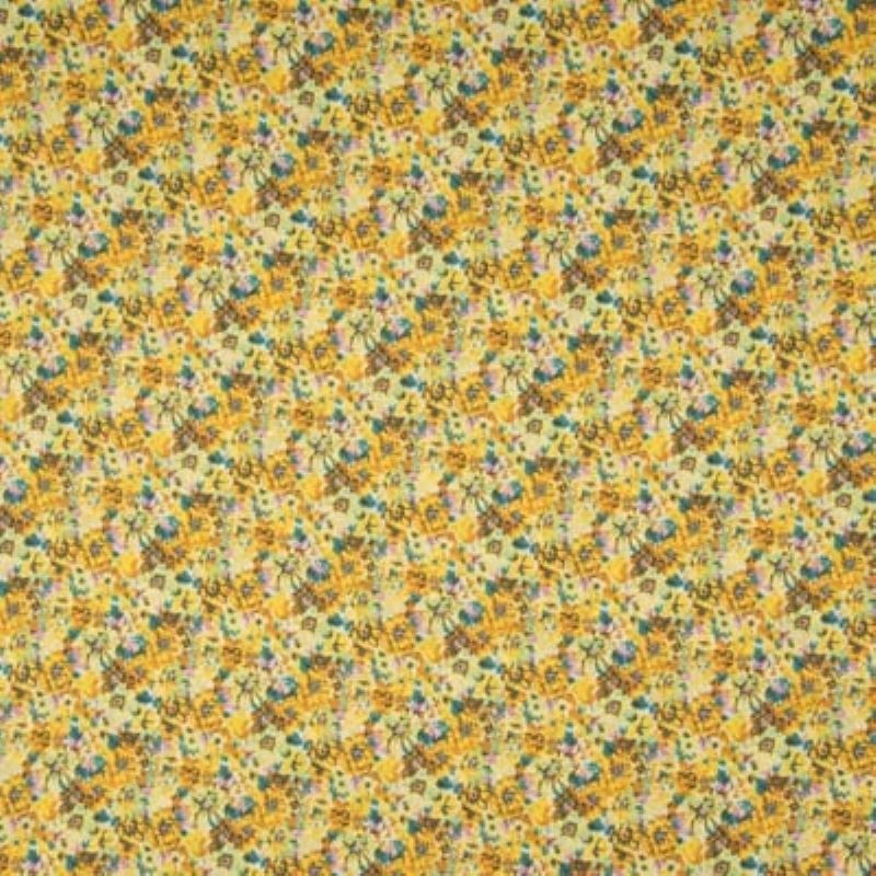 Tissu Miroglio Print Jaune