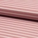 Tissu Lino Melange Stripe Red