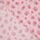Tissu Popeline Imprimé Fleurs Rose