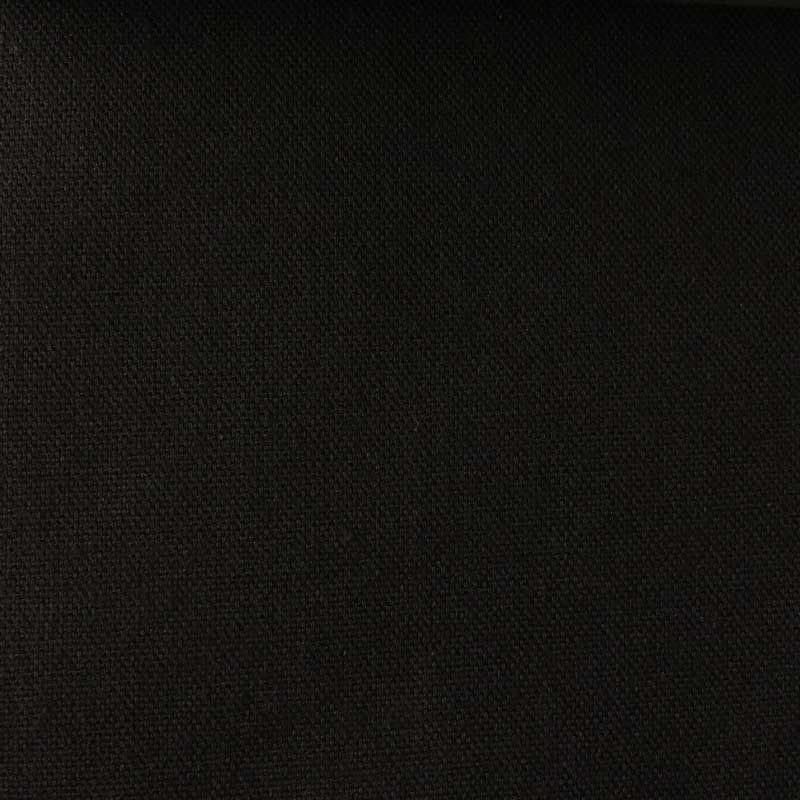 Tissu Costa Brava Uni Noir